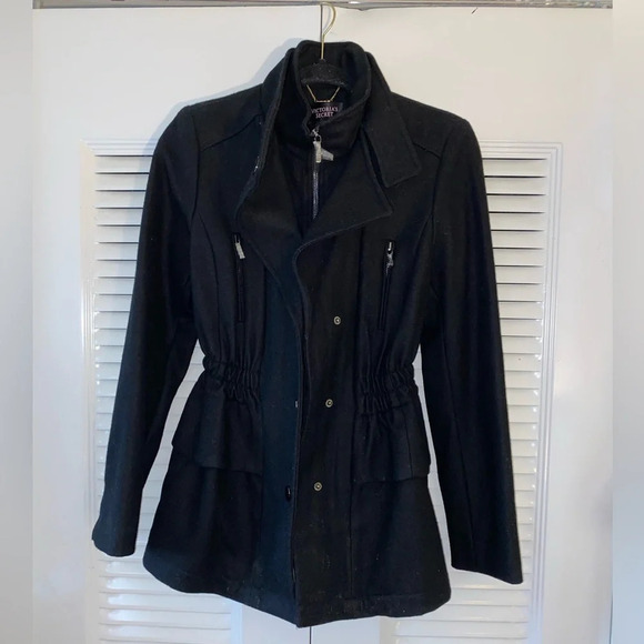 Victoria's Secret Jackets & Blazers - Victoria’s Secret Wool Blend Pea Coat Jacket